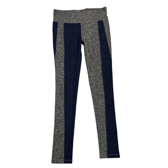 Free People FP Movement Grey Blue Colorblock Leggings Size Women's XS - Picture 1 of 4